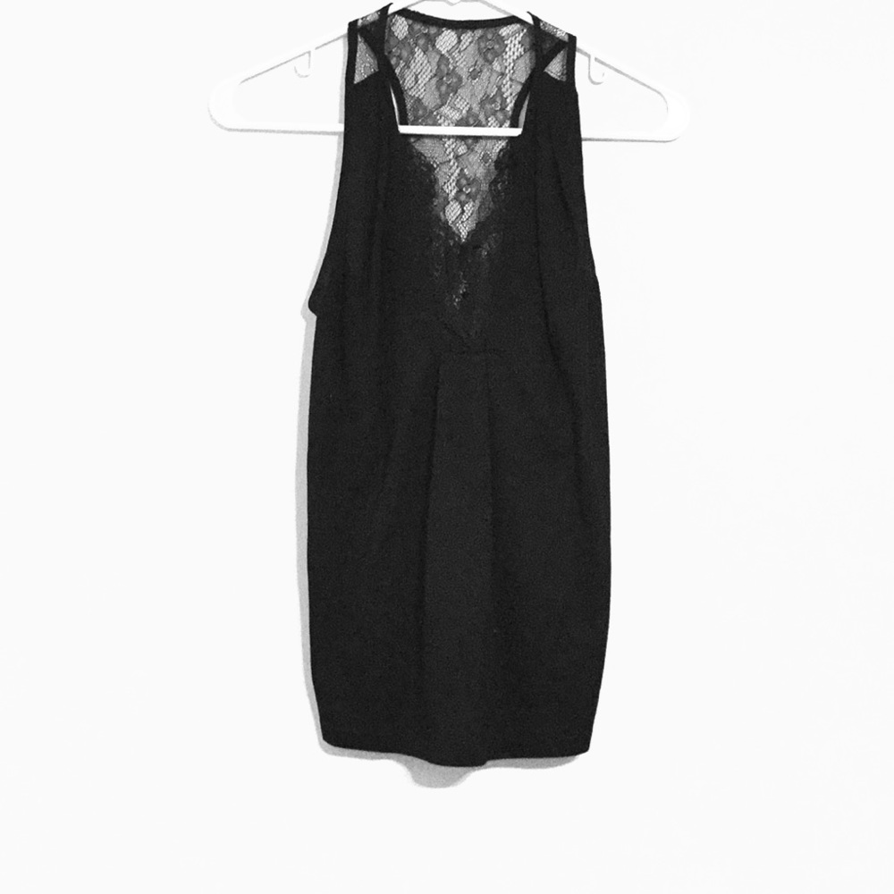 All Back Lace Tank